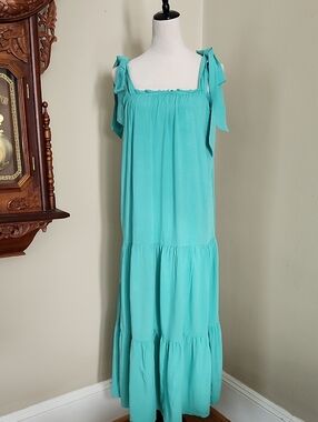ANDREE BY UNIT  Tie-Shoulder Maxi Dress , 8